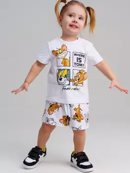 Комплект трикотажный фуфайка футболка шорты