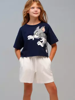 Комплект трикотажный фуфайка футболка шорты