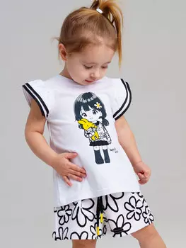 Комплект трикотажный фуфайка футболка шорты