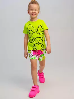 Комплект трикотажный фуфайка футболка шорты