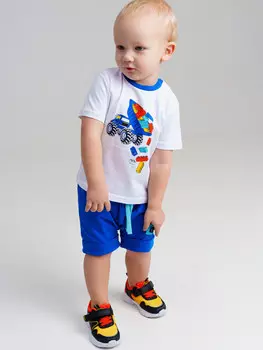 Комплект трикотажный фуфайка футболка шорты