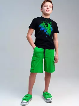 Комплект трикотажный фуфайка футболка шорты