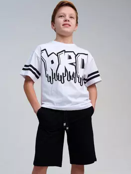 Комплект трикотажный фуфайка футболка шорты