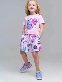 Комплект трикотажный фуфайка футболка шорты