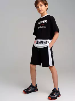 Комплект трикотажный фуфайка футболка шорты