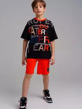 Комплект трикотажный фуфайка футболка шорты