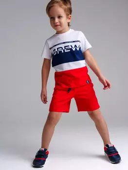 Комплект трикотажный фуфайка футболка шорты