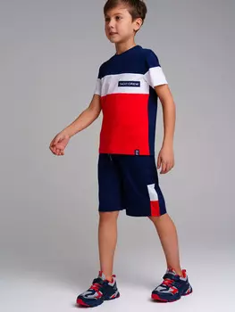 Комплект трикотажный фуфайка футболка шорты