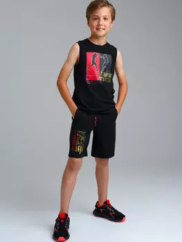 Комплект трикотажный майка шорты