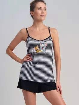 Комплект трикотажный майка шорты