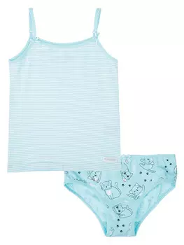 Комплект трикотажный майка трусы