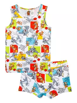 Комплект трикотажный майка трусы