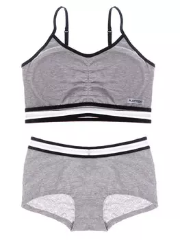 Комплект трикотажный топ трусы