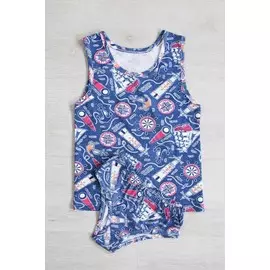 Комплект трусы майка