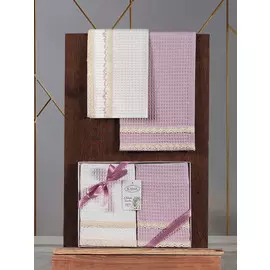 Комплект вафельных полотенец