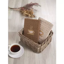 Комплект вафельных полотенец