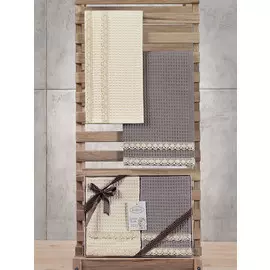 Комплект вафельных полотенец