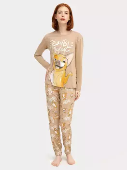 Комплект женский (джемпер, брюки)