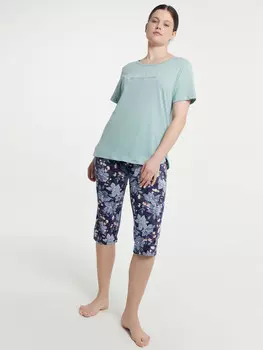 Комплект женский (джемпер, капри)