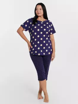 Комплект женский (джемпер, капри)