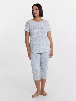 Комплект женский (джемпер, капри)