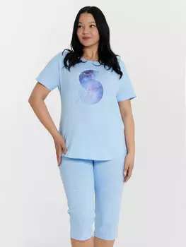 Комплект женский (джемпер, капри)