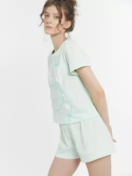 Комплект женский (джемпер, шорты)