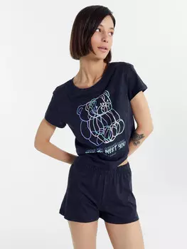 Комплект женский (джемпер, шорты)