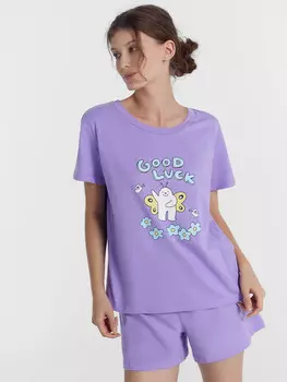 Комплект женский (джемпер, шорты)