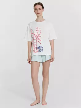 Комплект женский (джемпер, шорты)