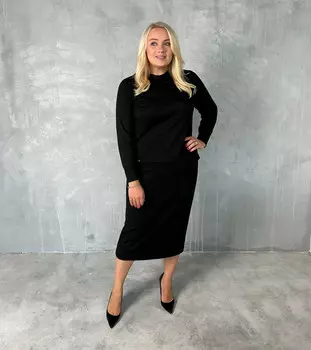 Комплект женский (джемпер, юбка)