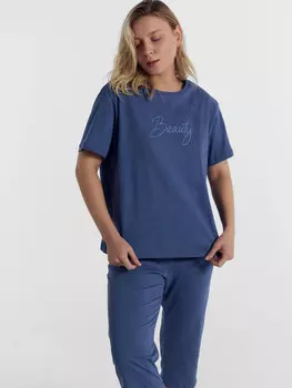 Комплект женский (футболка, бриджи)