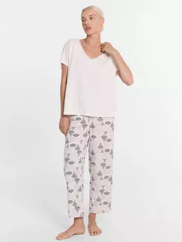 Комплект женский (футболка, бриджи)