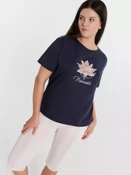 Комплект женский (футболка, бриджи)