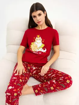 Комплект женский (футболка, брюки)