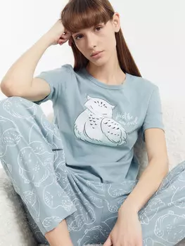 Комплект женский (футболка, брюки)