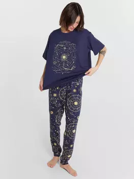 Комплект женский (футболка, брюки)