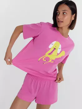 Комплект женский (футболка, шорты)