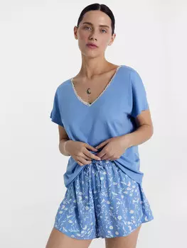 Комплект женский (футболка, шорты)