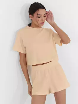 Комплект домашний женский бежевый