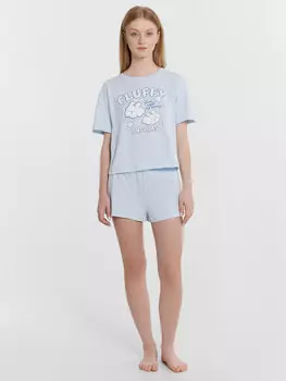 Комплект женский (футболка, шорты)