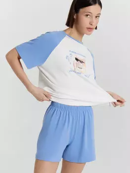 Комплект женский (футболка, шорты)