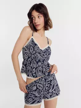 Комплект женский (топ, шорты)