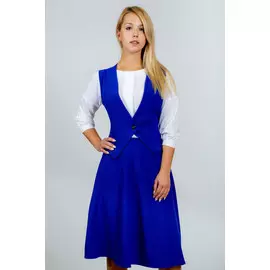 Комплект жилет юбка