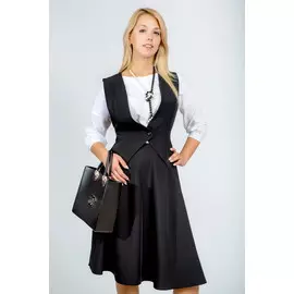 Комплект жилет юбка