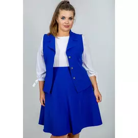 Комплект жилет юбка