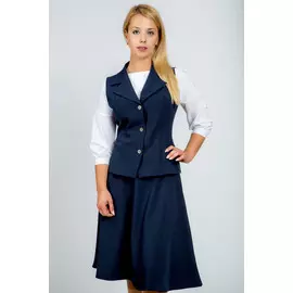 Комплект жилет юбка