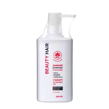 Кондиционер для поврежденных волос nsc beauty hair, 500 мл