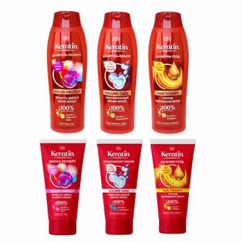 Кондиционер-объем для волос Keratin