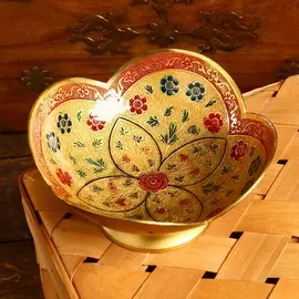 Конфетница латунь